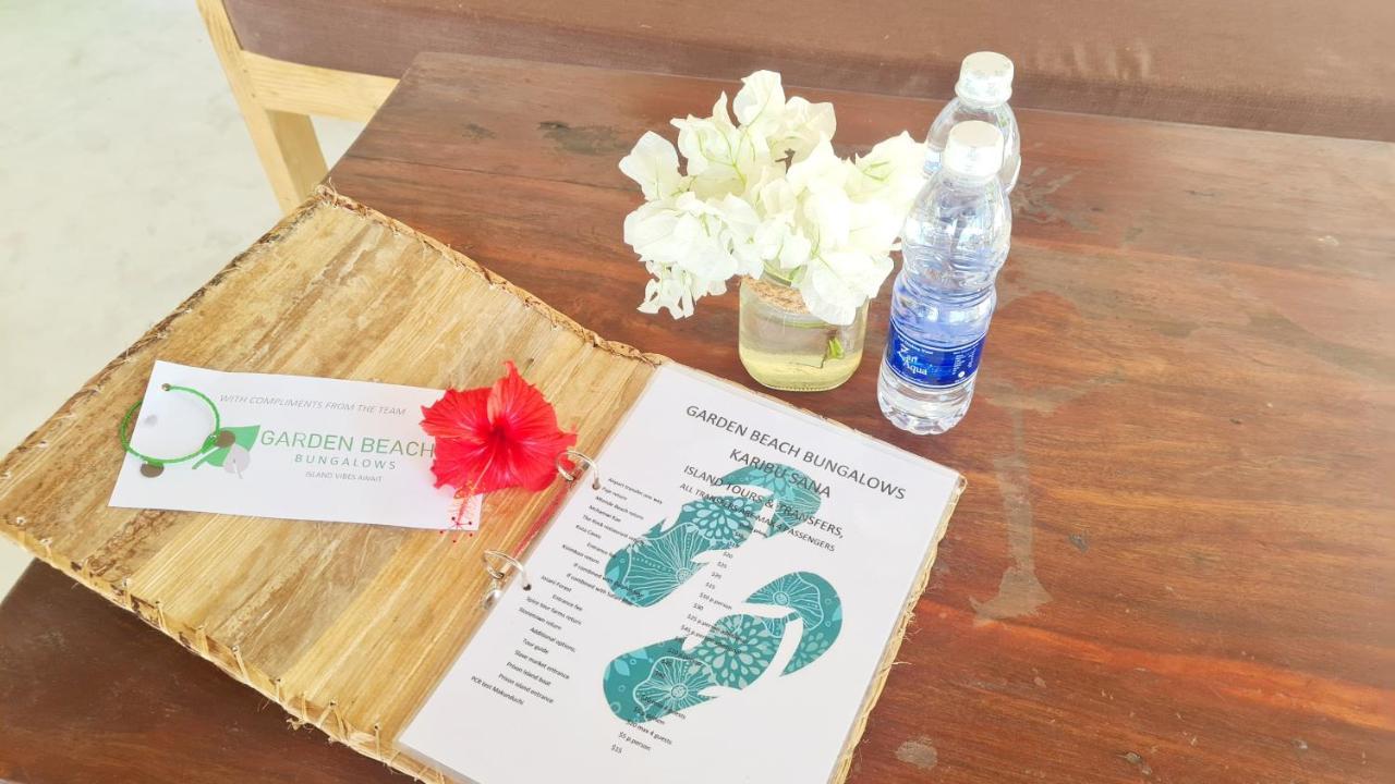 גאמביאני Garden Beach Bungalows Jambiani מראה חיצוני תמונה