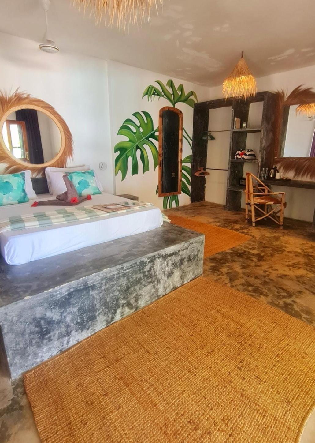 גאמביאני Garden Beach Bungalows Jambiani חדר תמונה
